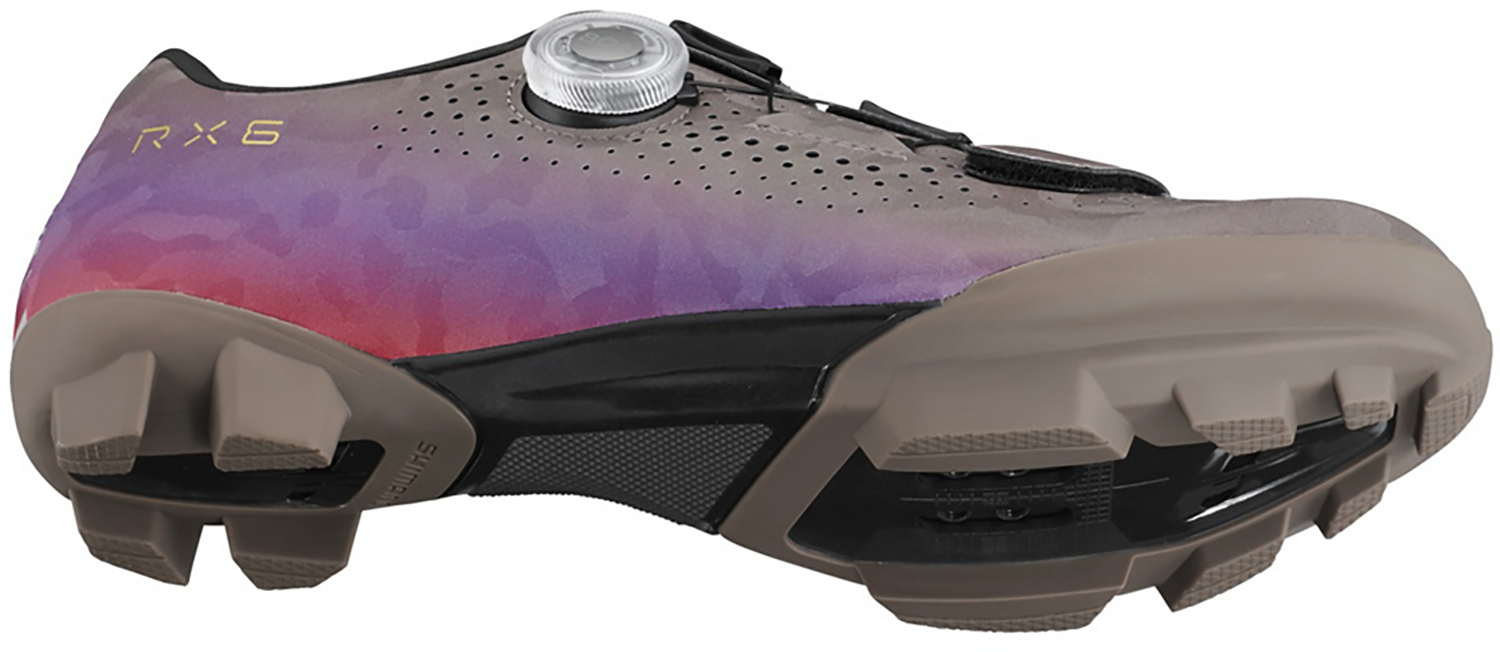 Beklædning - Cykelsko - Shimano RX600 SPD Gravel Dame Sko - Gray Purple