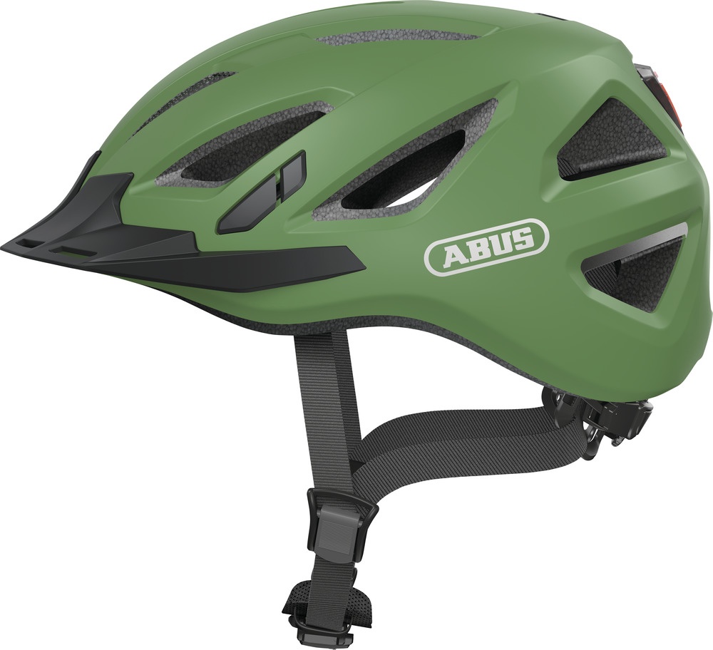 Se Abus Urban-I 3.0 Jade Green cykelhjelm hos Cykelexperten.dk