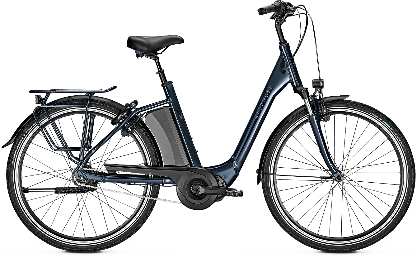 Cykler - Elcykler - Kalkhoff AGATTU 3.S XXL Dame - Blå