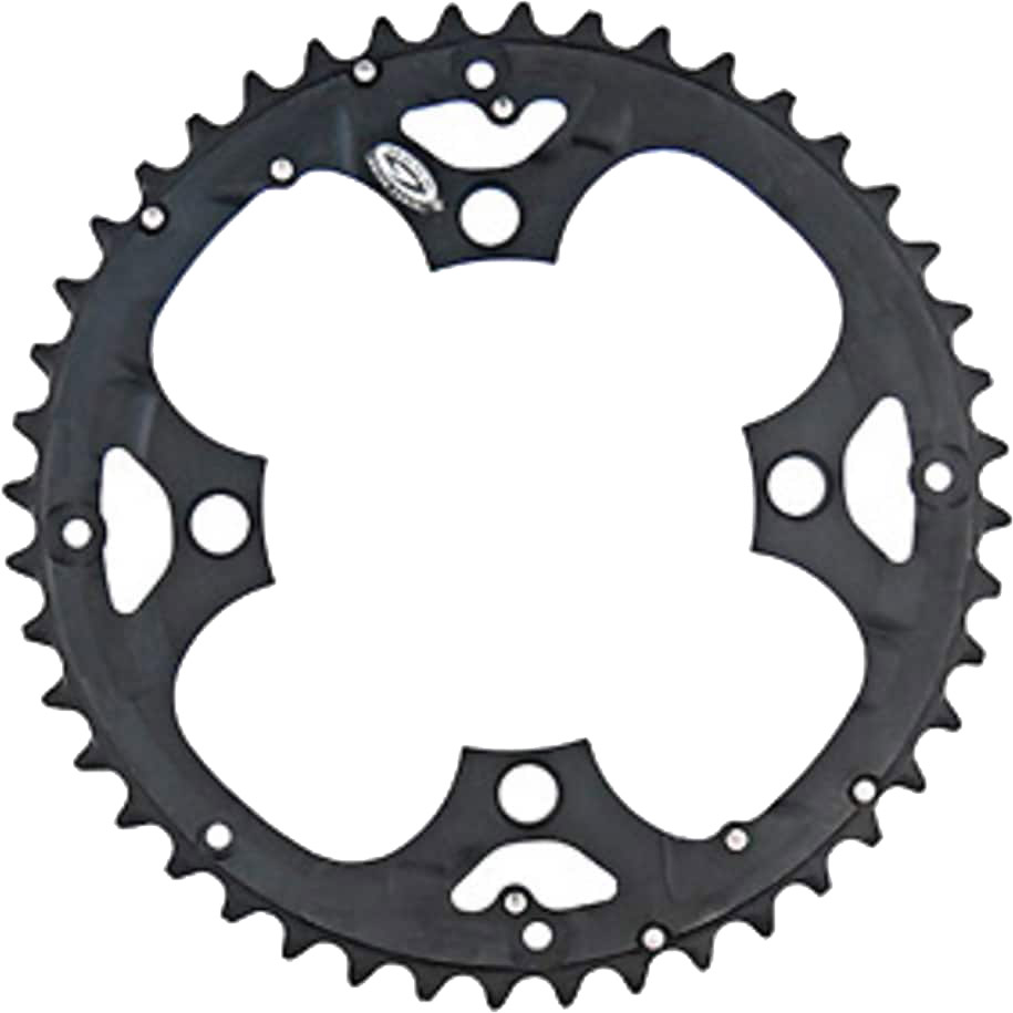 Shimano Deore FC-M530 Klinge 44T 104mm BCD Ydre til Kædeskærm 3x9 speed Sort