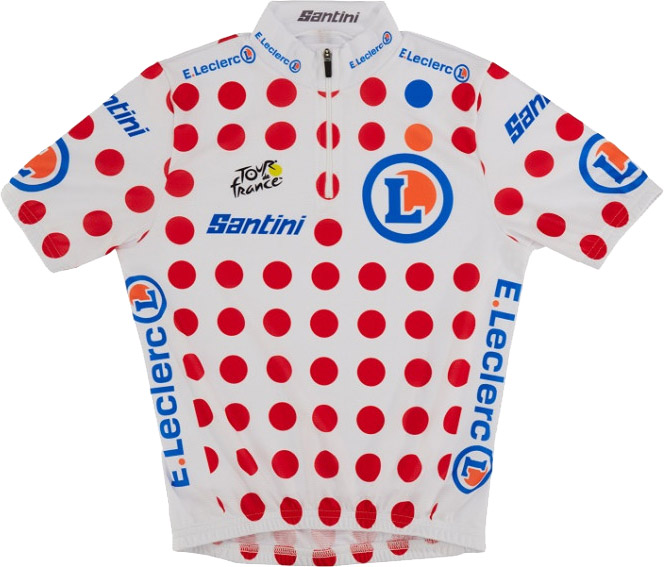 Beklædning - Cykeltrøjer - Santini Kids Replica Tour de France Best Climber Jersey - Limited Edition