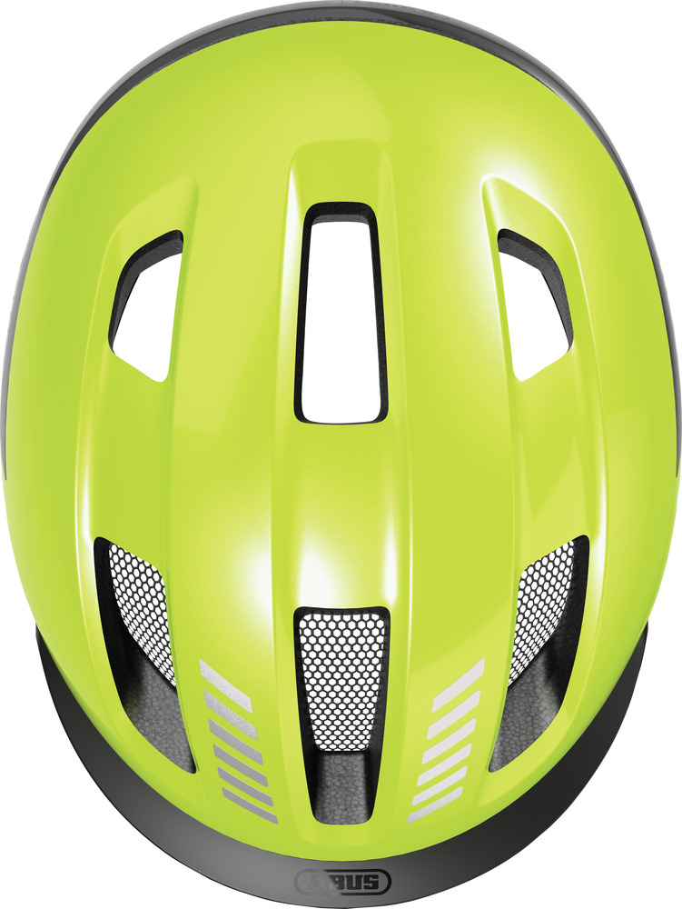 Beklædning - Cykelhjelme - Abus PURL-Y ACE m. LED lys - Signal Yellow (elcykel hjelm)