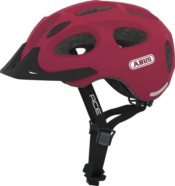 Billede af Abus Youn-I Ace Cherry Red cykelhjelm