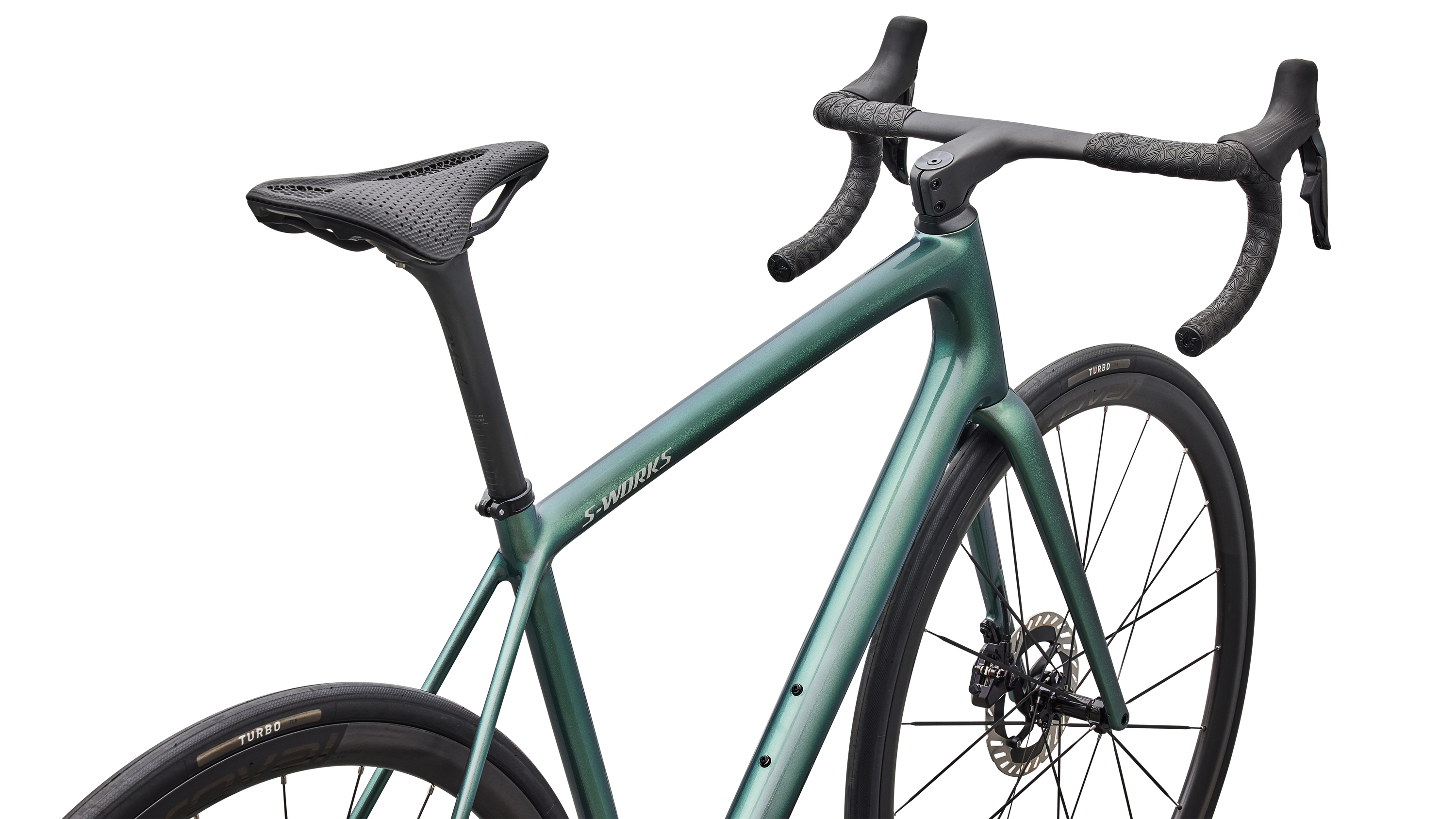 Cykler - Racercykler - Specialized S-Works Aethos 2 2026 - Gloss Premium Fjord Metallic / Dolomite Metallic