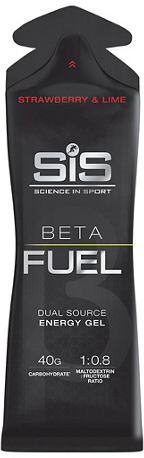 Tilbehør - Energiprodukter - Energigel - SIS Beta Fuel Endurance Gel Strawberry Lime 60ml