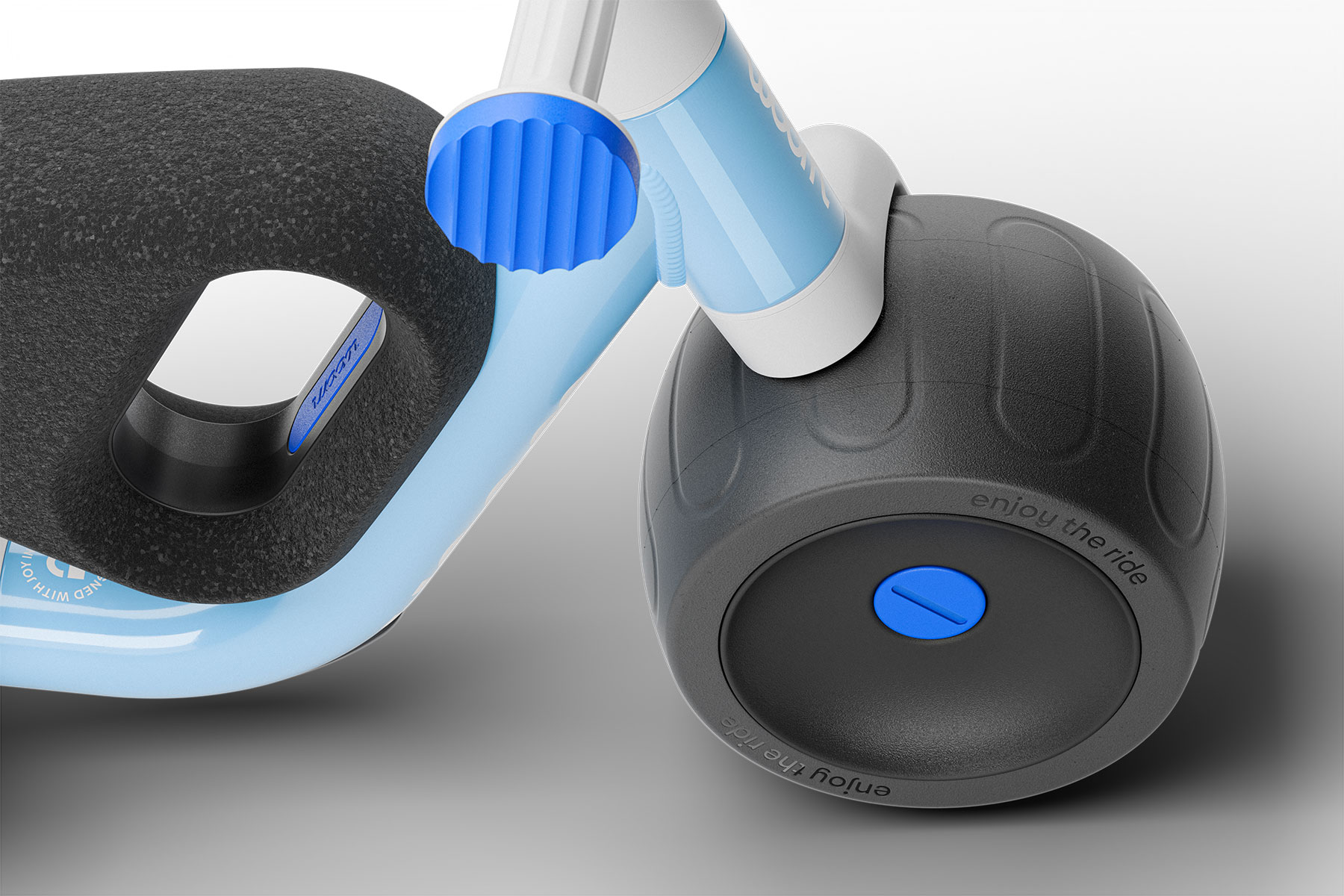 Tilbehør - Diverse - Løbecykel - Woom WOW "Wobble Wobble" - Dream Sky