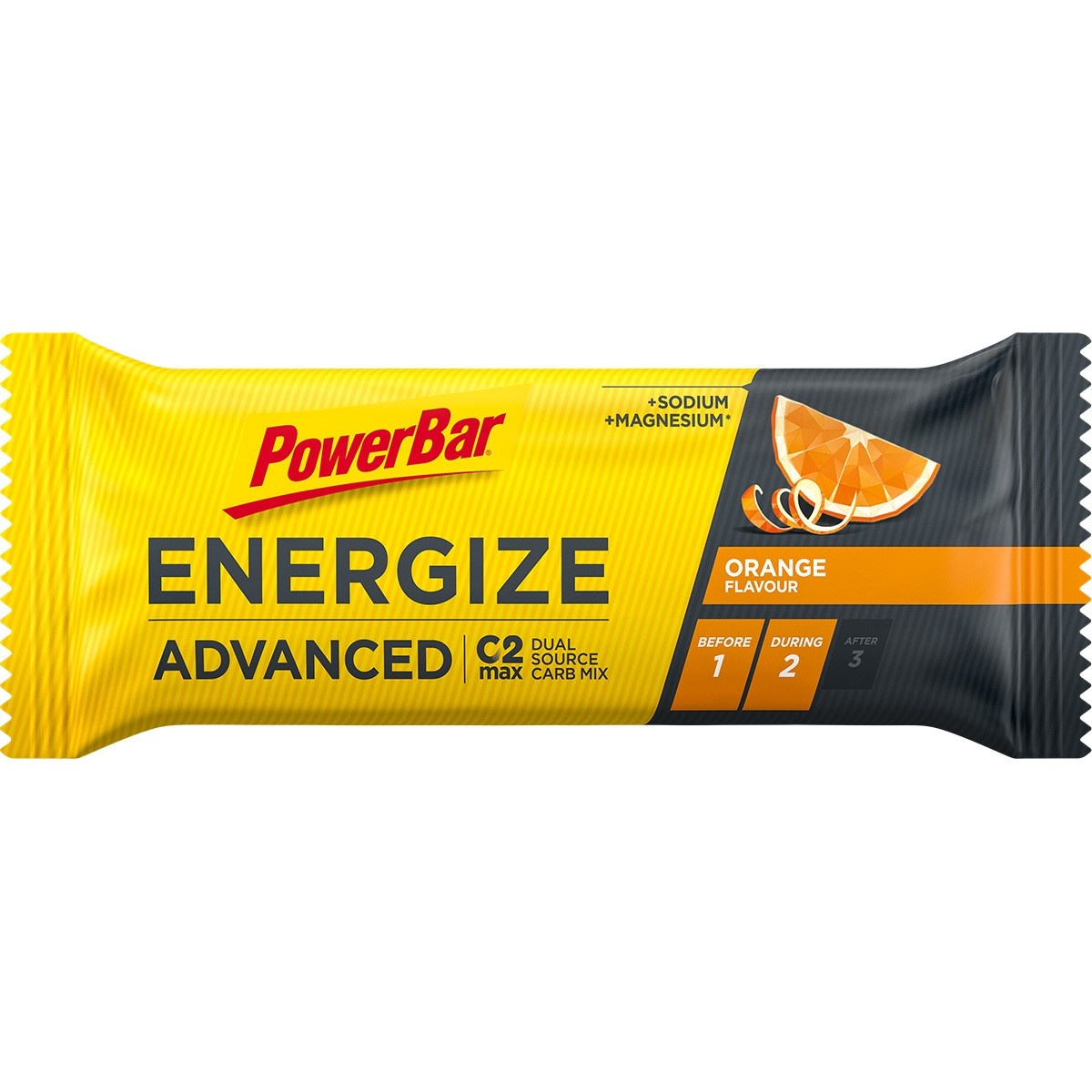 Tilbehør - Energiprodukter - Energibar - PowerBar Energize Advanced Orange - 55g