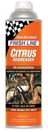 Se Finish Line Citrus Degreaser/affedtningsmiddel hos Cykelexperten.dk