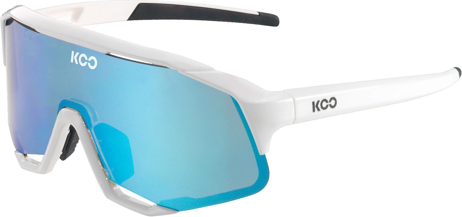 KOO Demos Cykelbriller - Hvid/blå