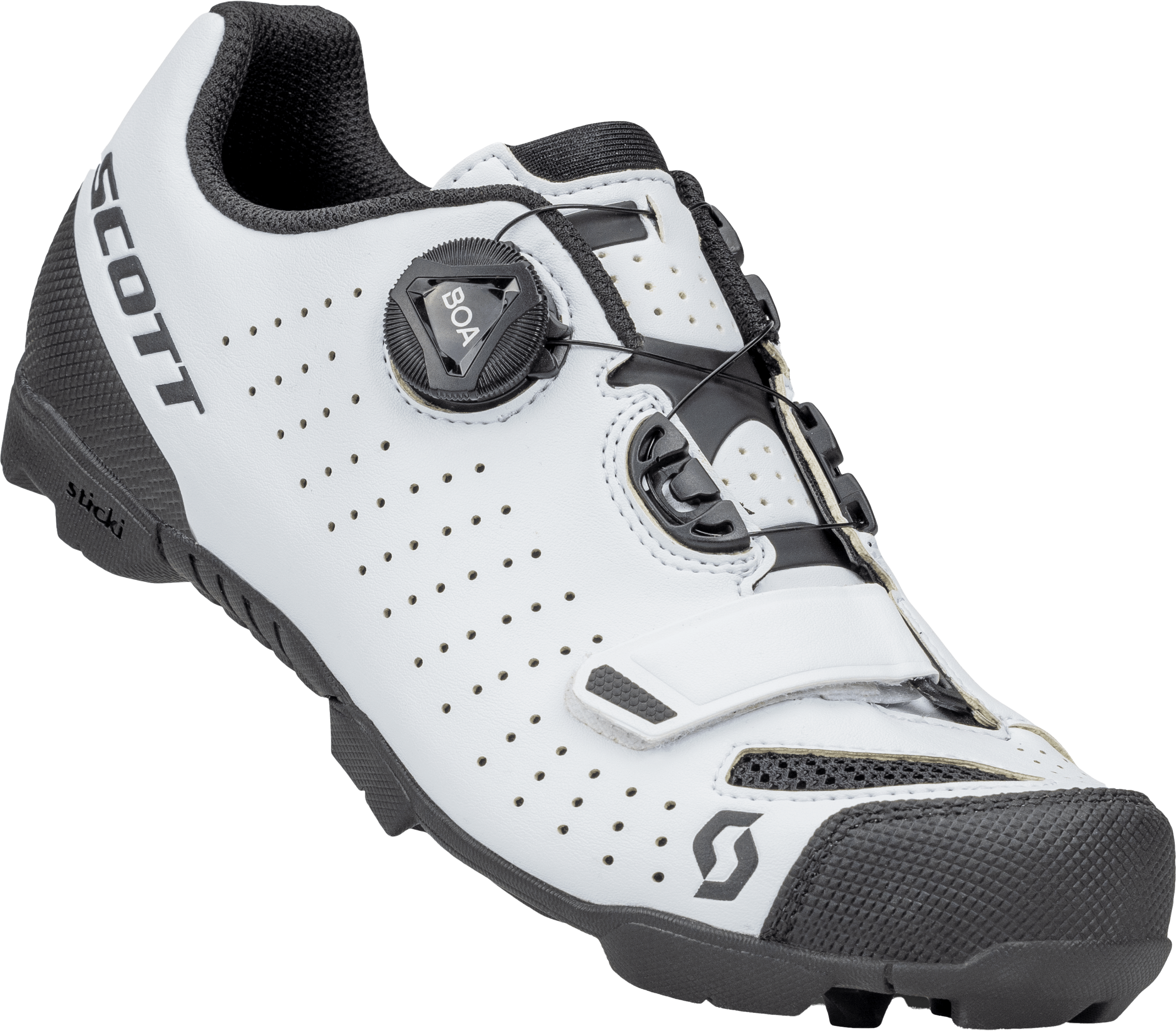 Scott Shoe Womans Mtb Comp Boa - White Black