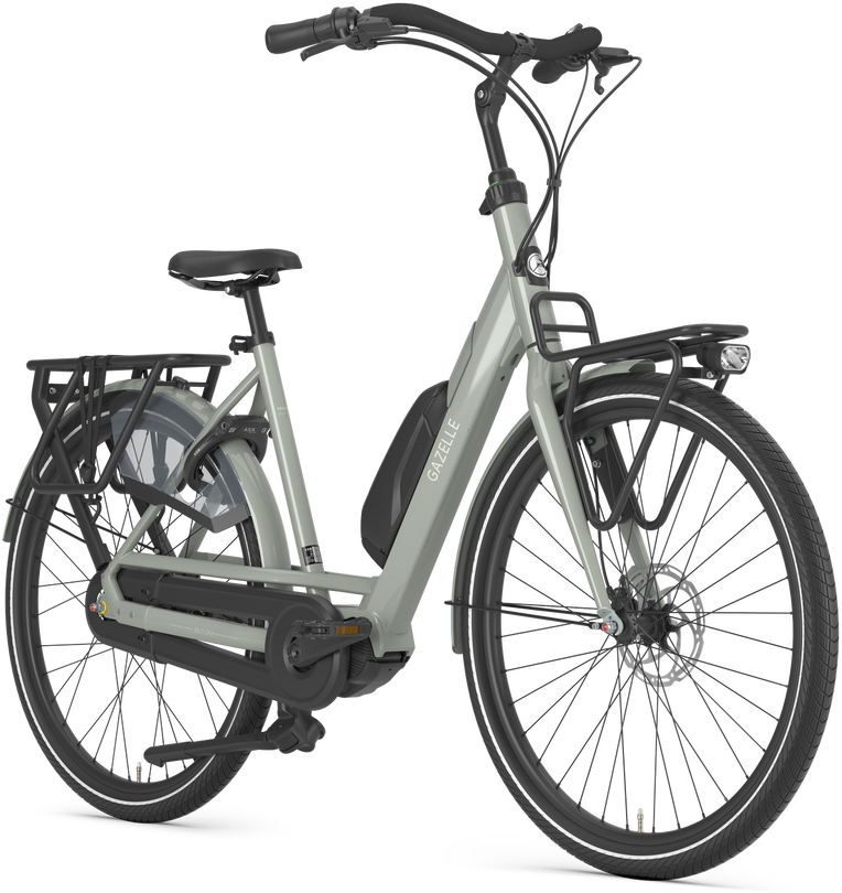 Cykler - Elcykler - Gazelle Bloom C310 HMS Dame 2025 - Clay Green
