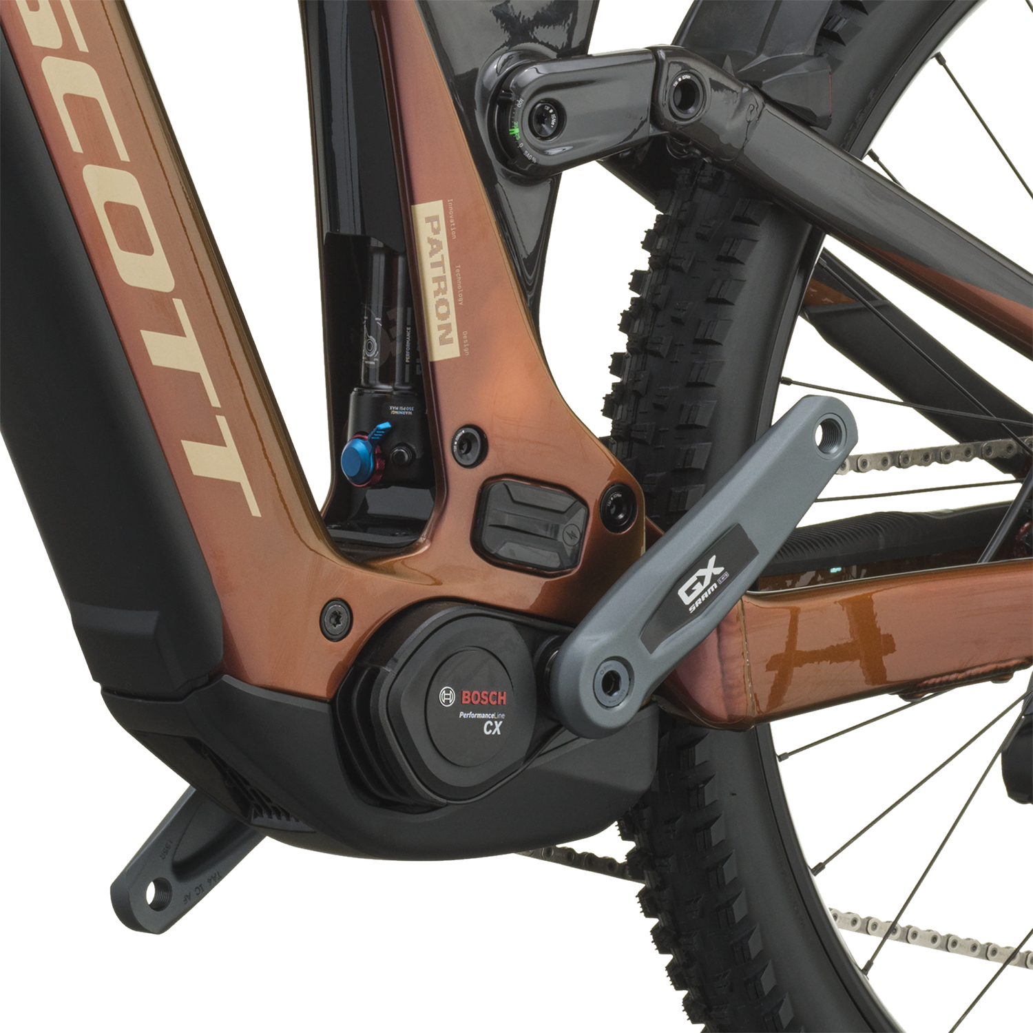 Cykler - Elcykler - Scott Patron 10 2027 - Obsidian Red