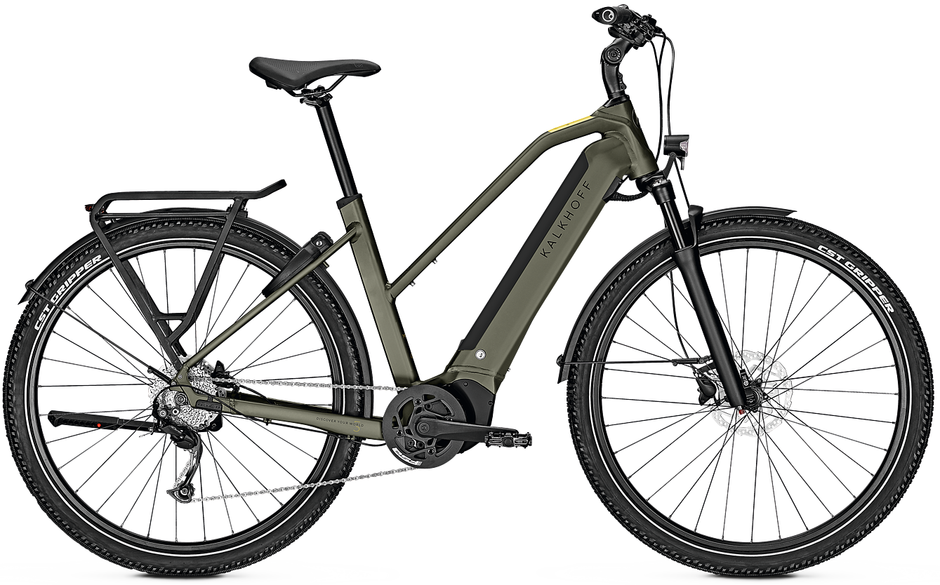 Entice 5 B Season 625wh Dame 2023 Grøn Fra Kalkhoff
