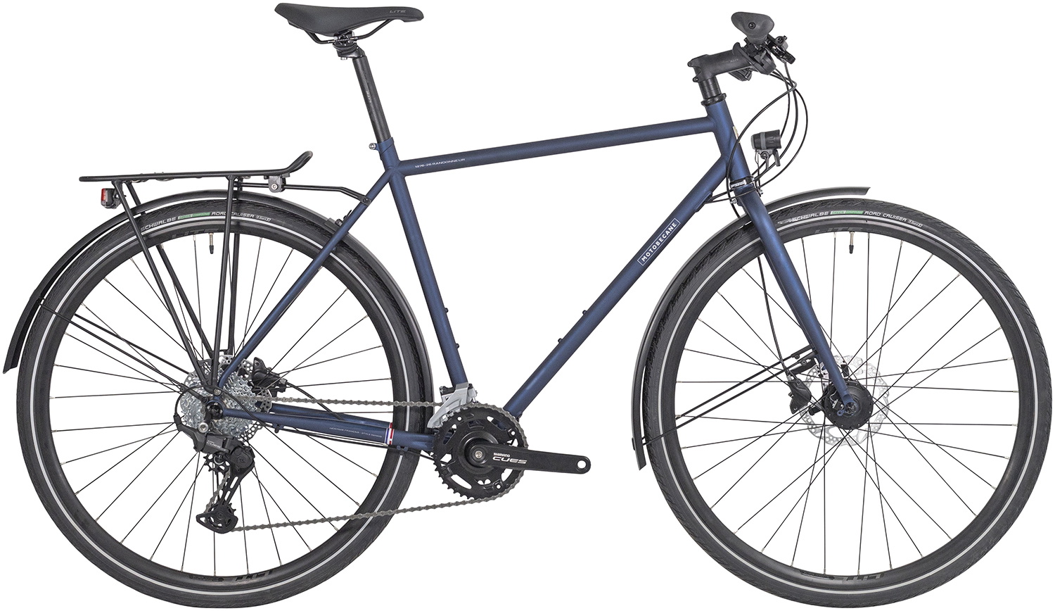 Motobecane 1976-26 Randonneur 1x9g 2026 - Mat Mørk Blå