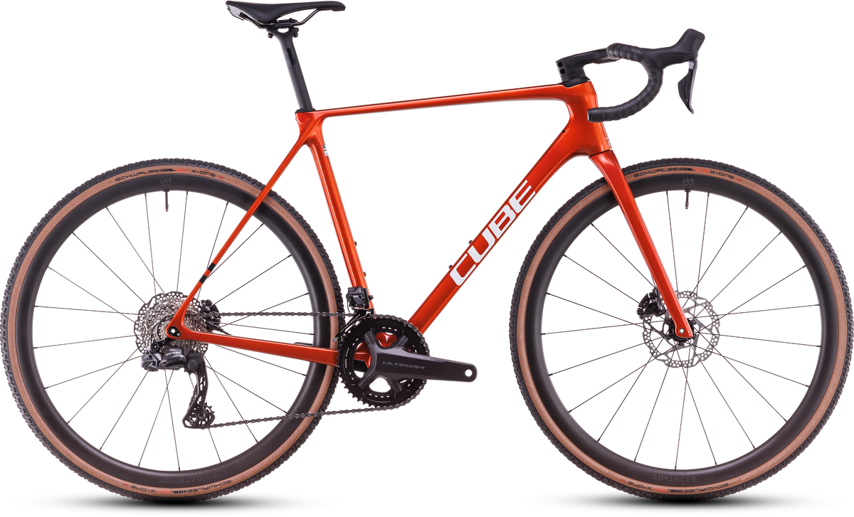 Cube Cross Racegravel C:62 SLX - Electricorange´n´White