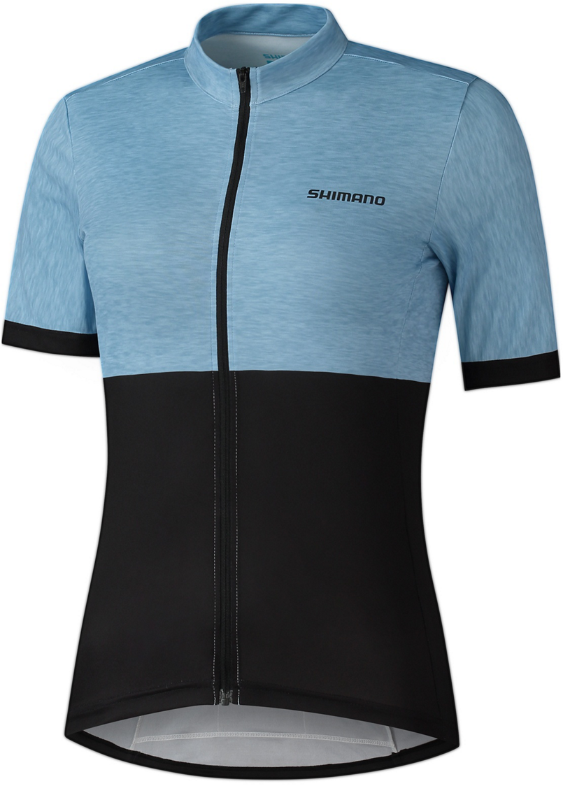 Shimano ELEMENTO Kortærmet Dame Cykeltrøje – Periwinkle