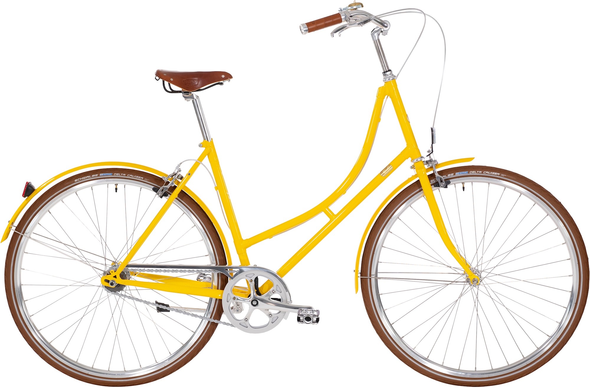 Cykler - Damecykler - Bike by Gubi 7g Dame Fodbremse 2023 - Gul