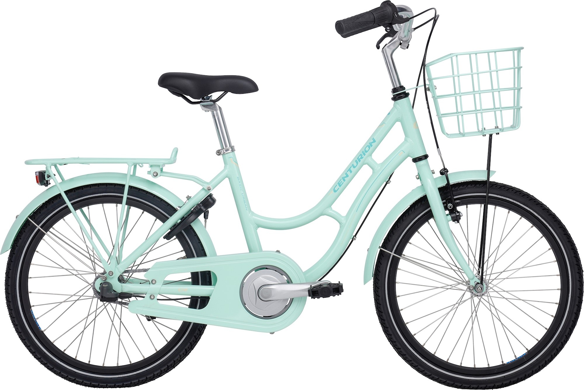 Cykler - Børnecykler - Centurion Basic Urban+ Pige 20" 3g 2023 - Turkis