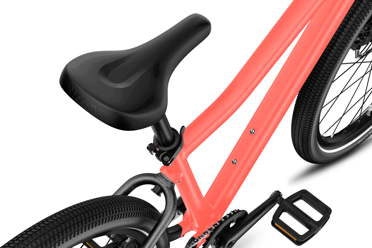 Cykler - Børnecykler - Woom Explore 5 - Neon Coral