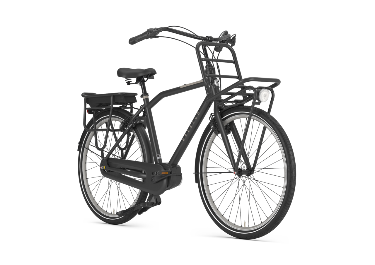 Cykler - Elcykler - Gazelle HeavyDutyNL C7 HMB Herre -  Sort