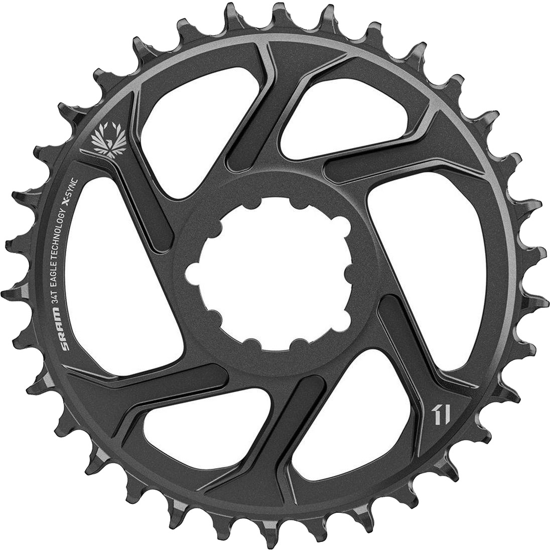 SRAM Eagle Klinge Direct Mount 34T - Offset 3mm (Boost), Cold Forged