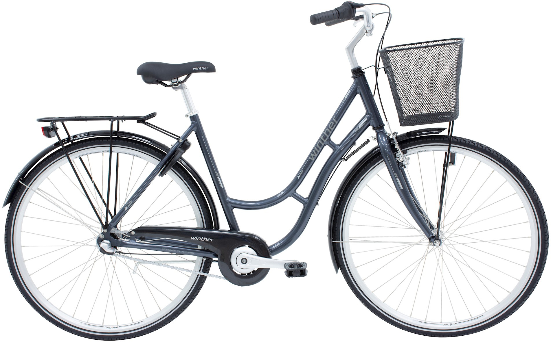 Twisted vores Dalset Winther Shopping Classic Dame 3g 2023 - Blå » Bike Size: 52cm/20.5"