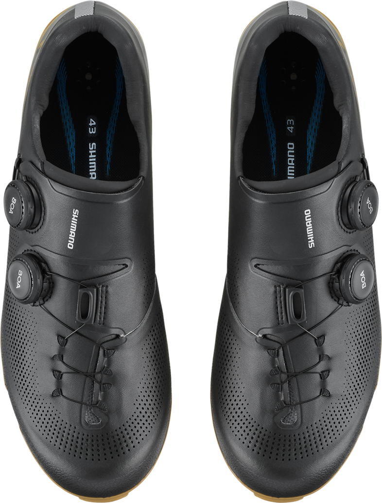 Beklædning - Cykelsko - Shimano RX710 SPD Gravel Sko Wide (Bred) - Black