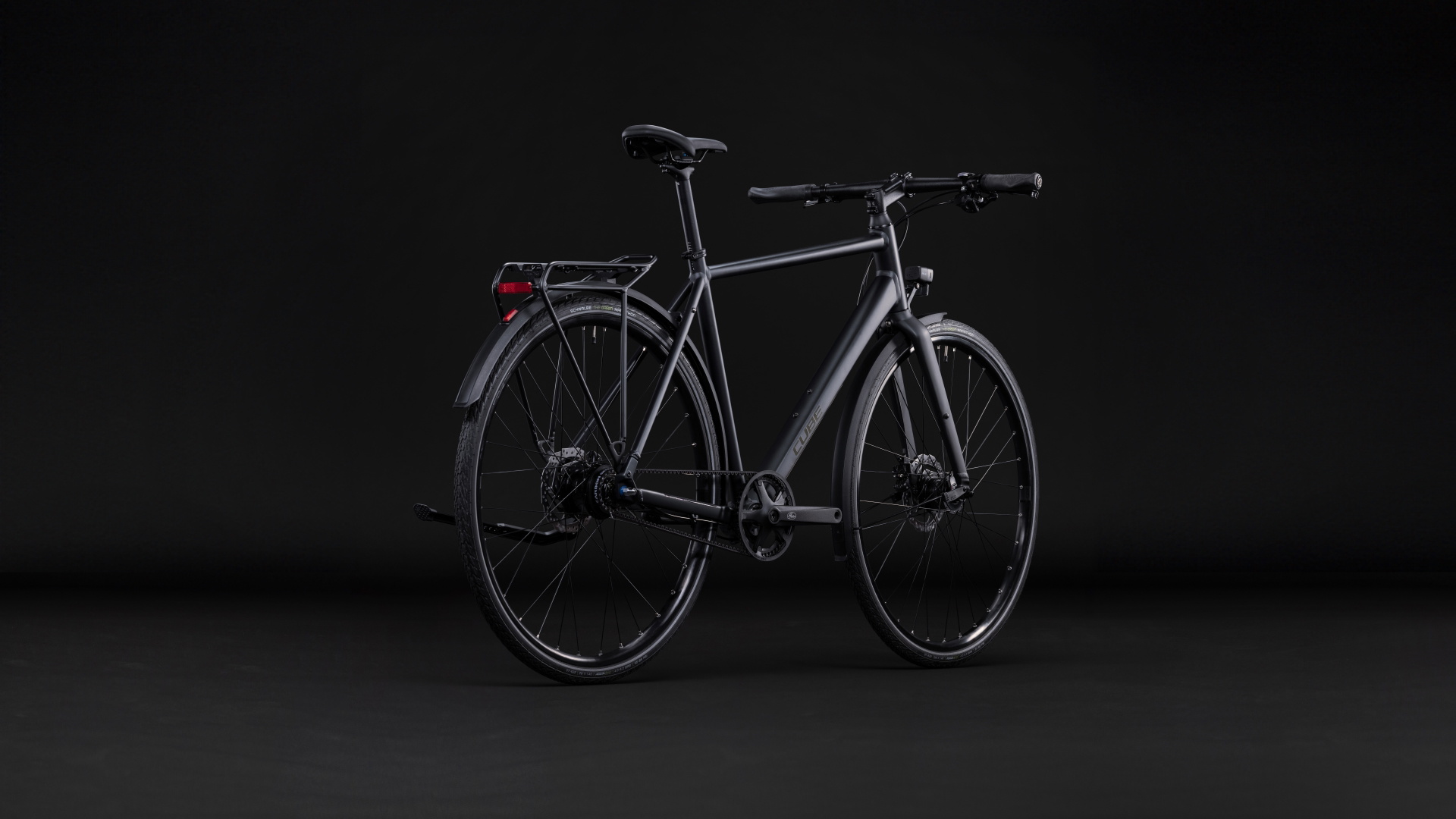 Cykler - Herrecykler - Cube Nulane Deluxe EXC FE (Fully Equipped) Herre 2027 - Grey´n´Chrome