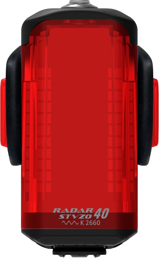 Tilbehør - Cykellygter - Lezyne Radar StVZO Rear Baglygte USB-C Opladning 40 lumen