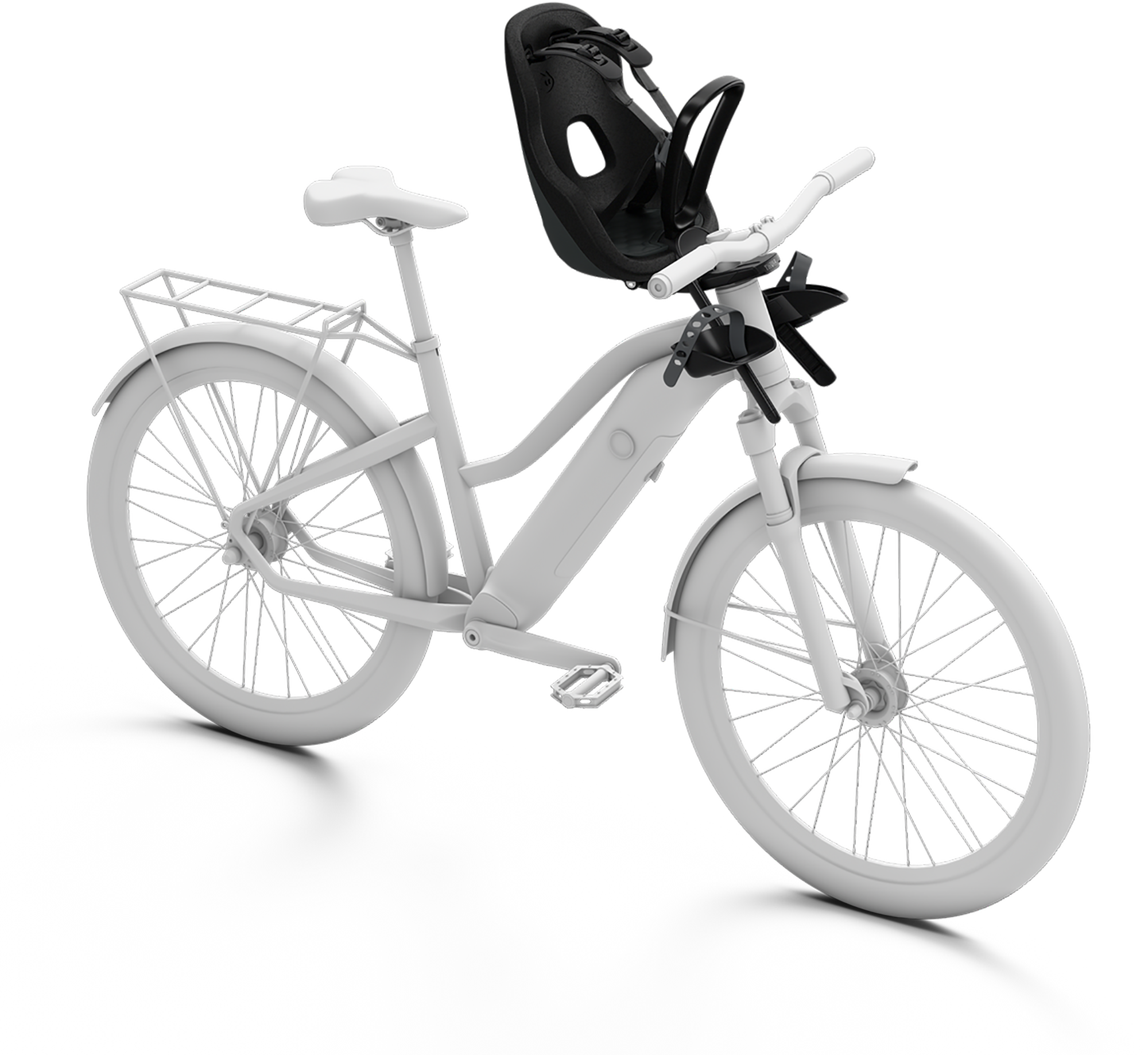 Tilbehør - Cykelstole - Thule Yepp Nexxt 2 Mini - Front Mount - Midnight Black