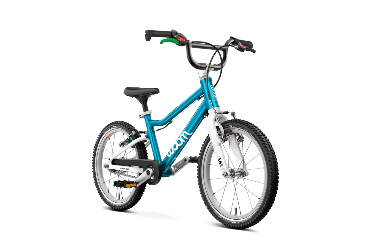 Cykler - Børnecykler - Woom GO 3 Automagic (Automatgear) - Metallic Blue