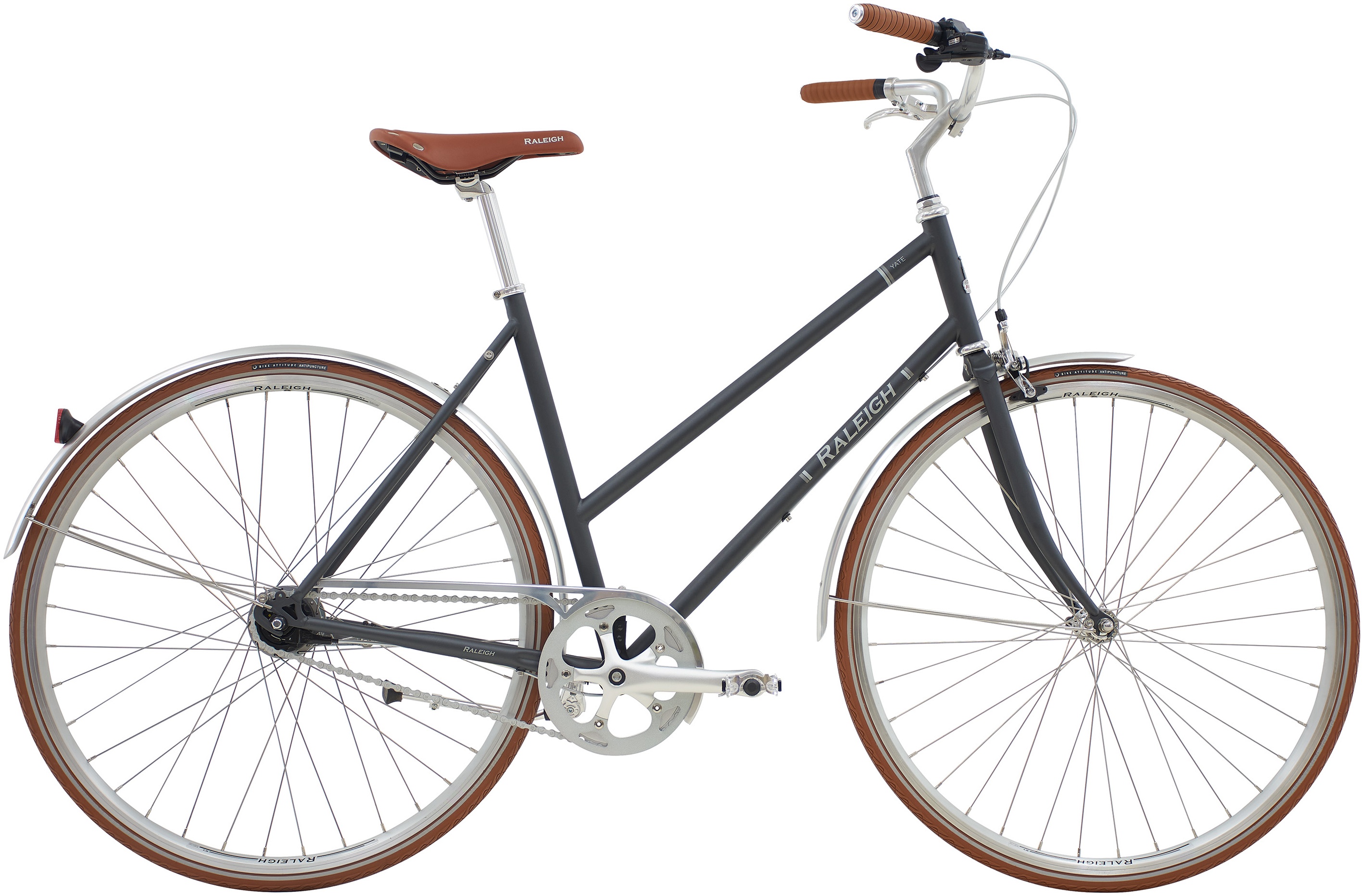 Cykler - Damecykler - Raleigh Yate Cargo Dame 3g 2023 - Grå