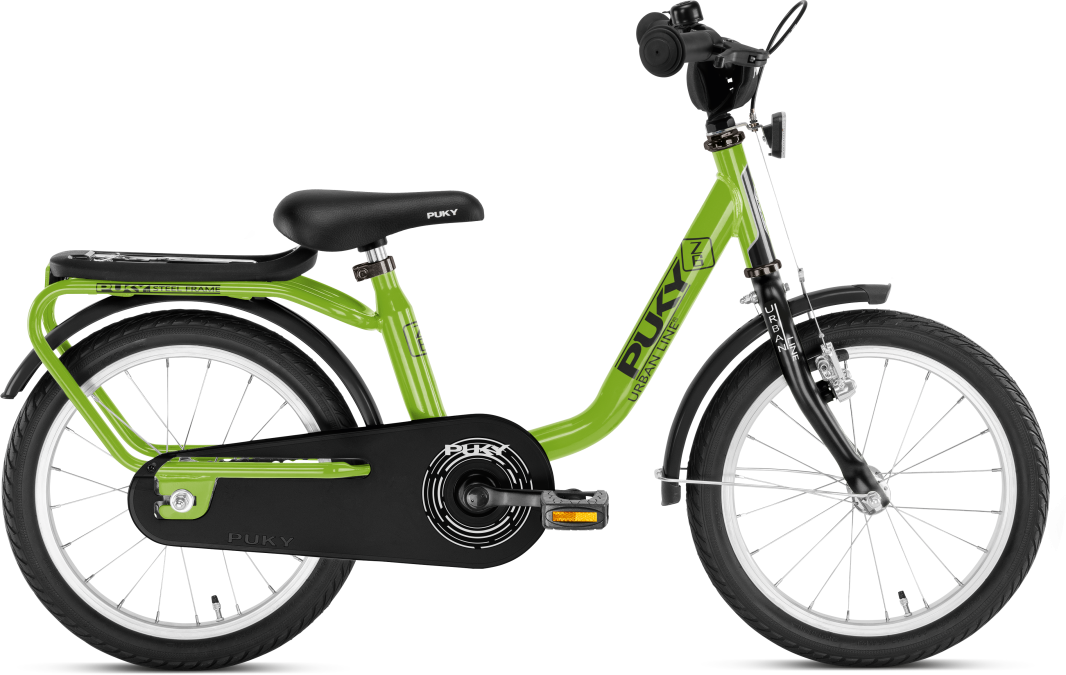 PUKY Z6 16" Drengecykel, Grøn