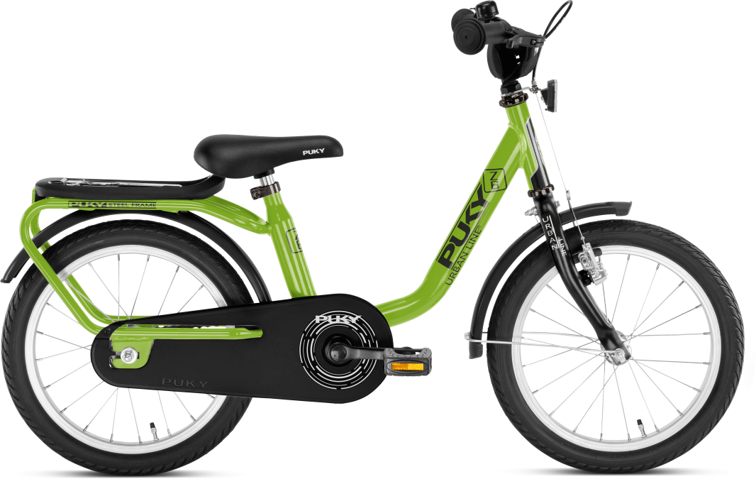 Cykler - Børnecykler - PUKY Z6 16" Drengecykel, Grøn