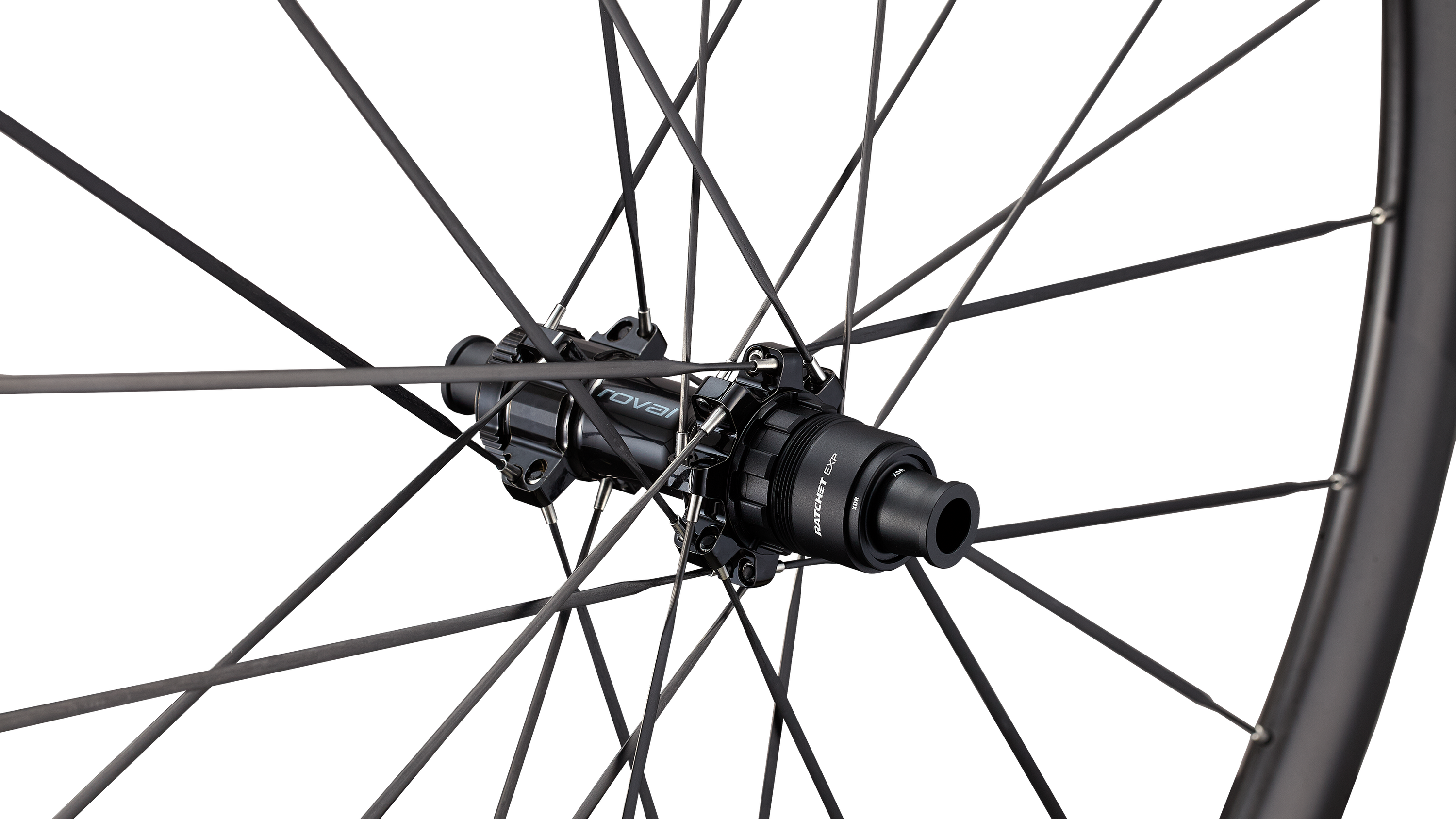 Reservedele - Hjulsæt - Roval Alpinist CLX III 700c Rear - Satin Carbon/Gloss Black