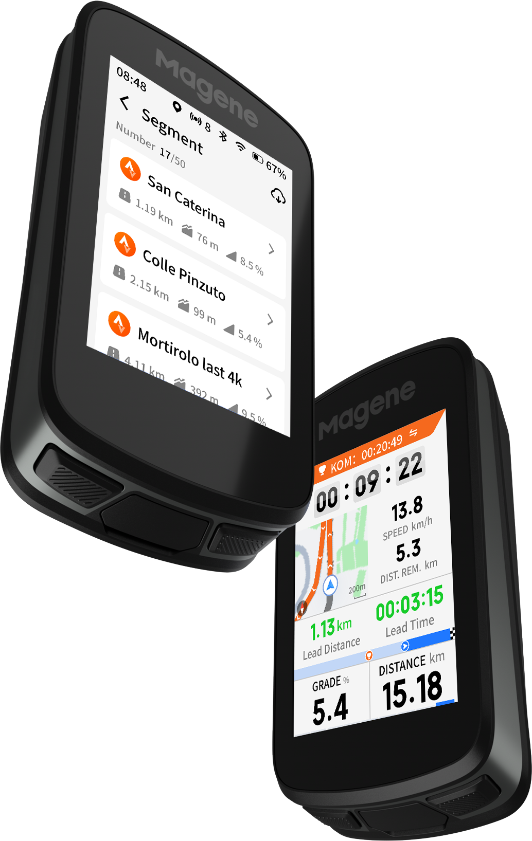 Tilbehør - Cykelcomputer & GPS - Magene C606 Pro GPS Cykelcomputer