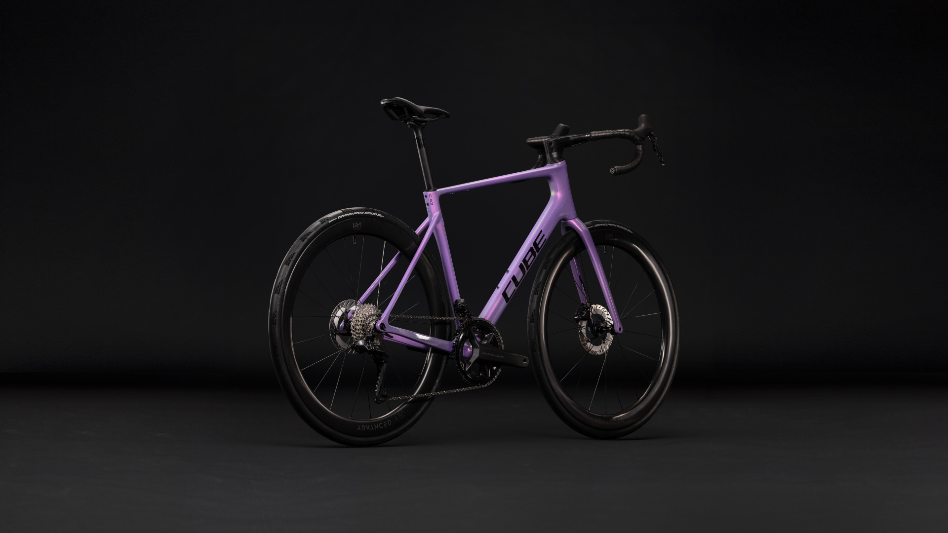 Cykler - Racercykler - Cube Attain C:62 SLT 2027 - Cosmicpurple´n´Black