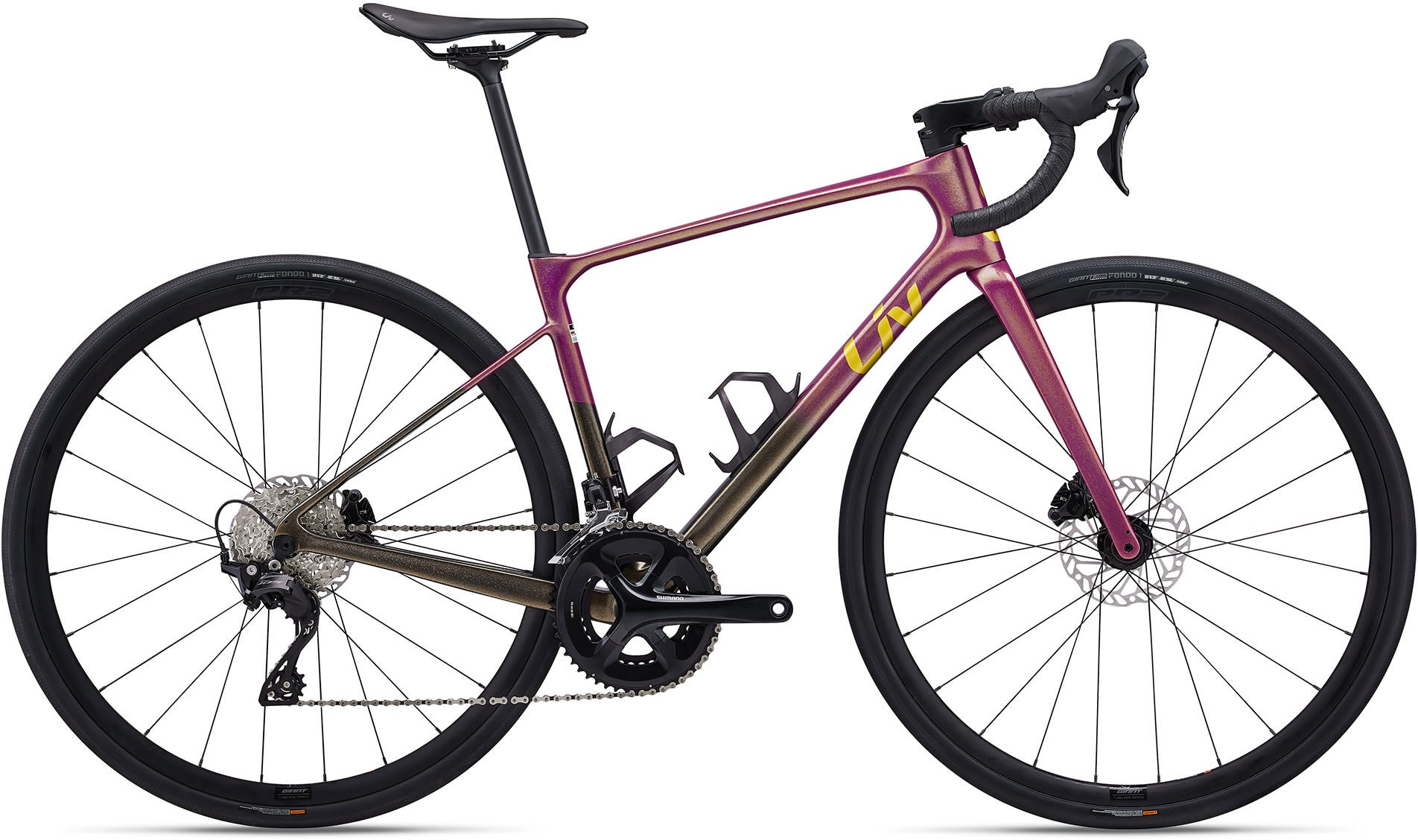 Cykler - Racercykler - Giant Liv Avail Advanced 2 2024 - Mulberry Glitter