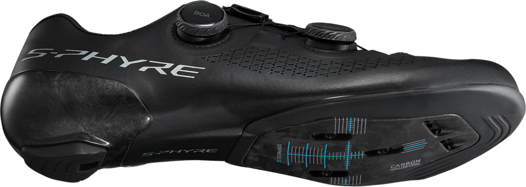 Beklædning - Cykelsko - Shimano S-Phyre RC910 SPD-SLR Race Sko Wide (Bred) - Black