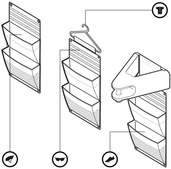 Tilbehør - Værktøj - HIPLOK Organizer Bike Equipment & Gear Storage