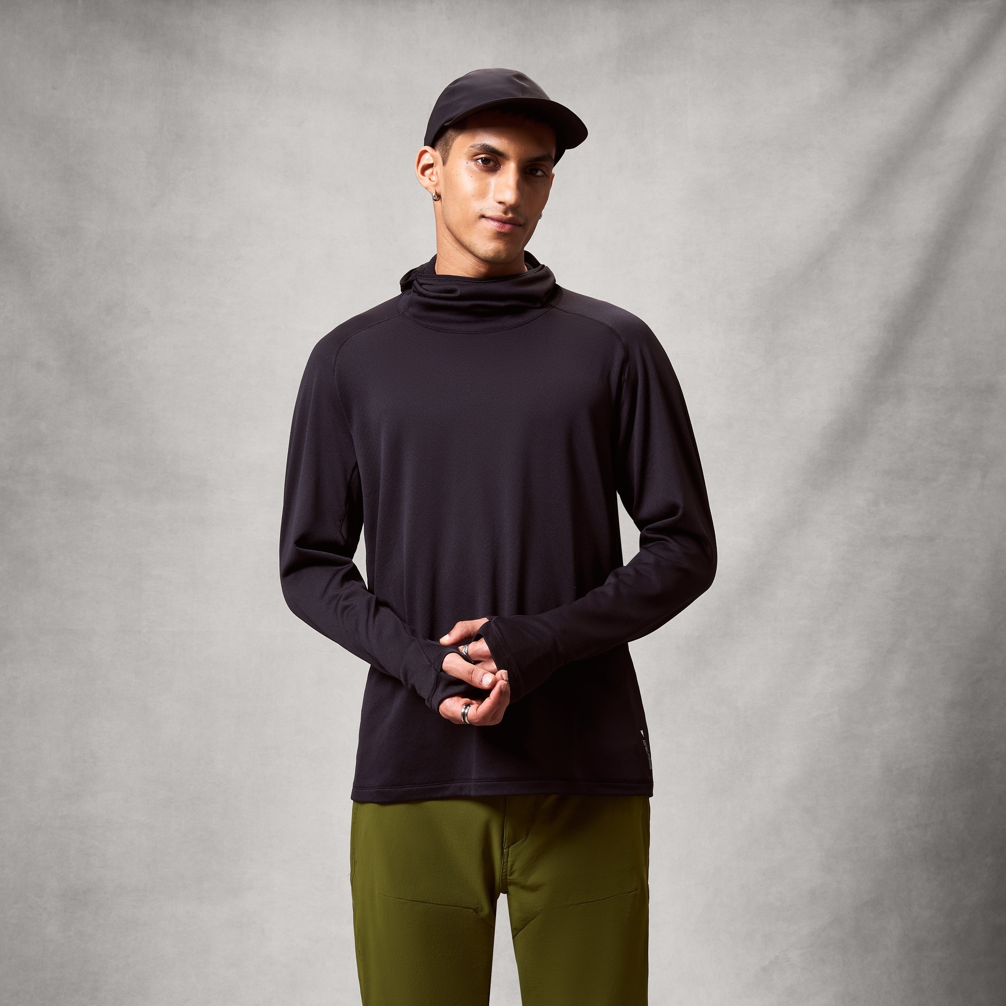 Beklædning - Cykeltrøjer - Endura AllTrack Rout Scuba Hoodie Fleece - Black
