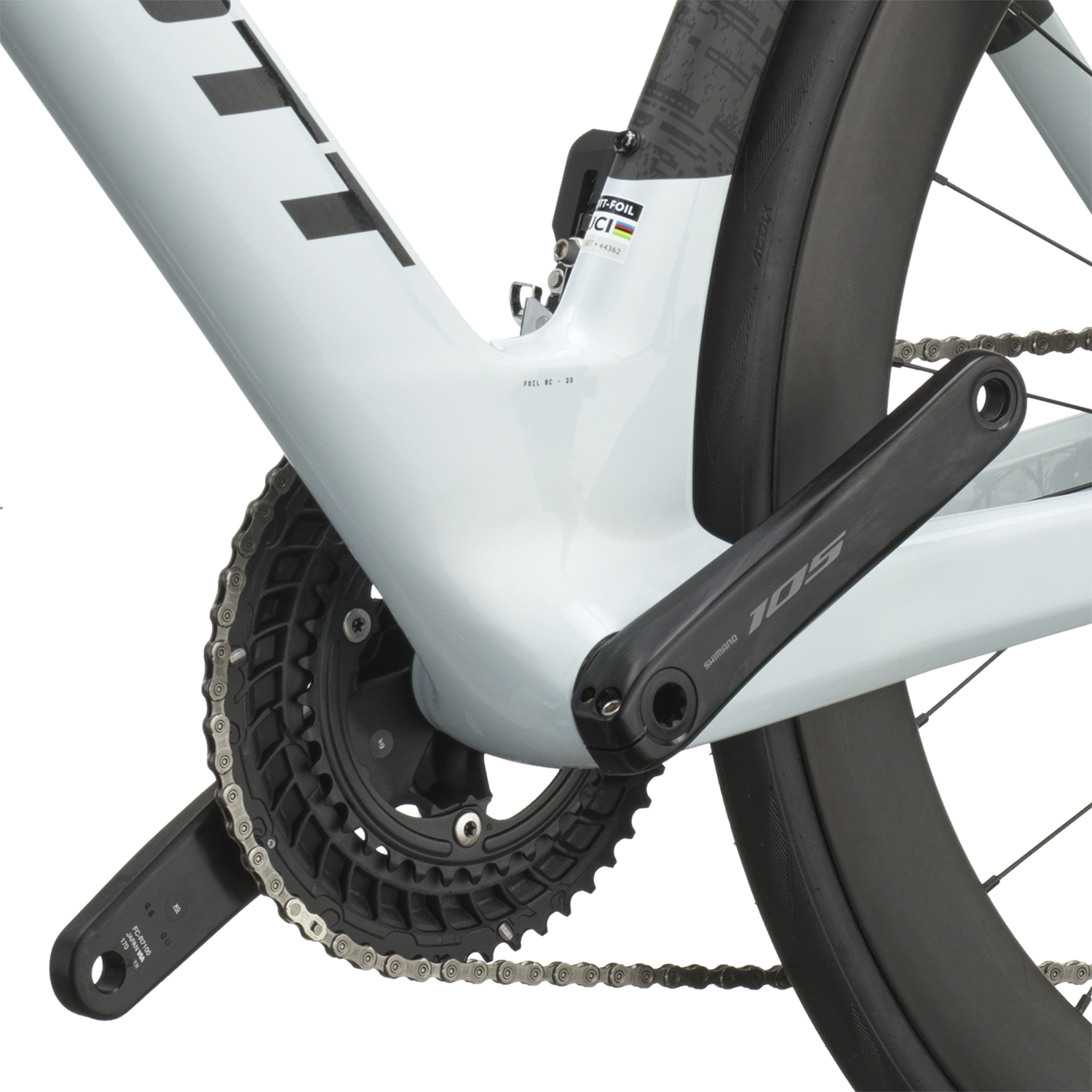 Cykler - Racercykler - Scott Foil RC 20 2027 - Cumulus White