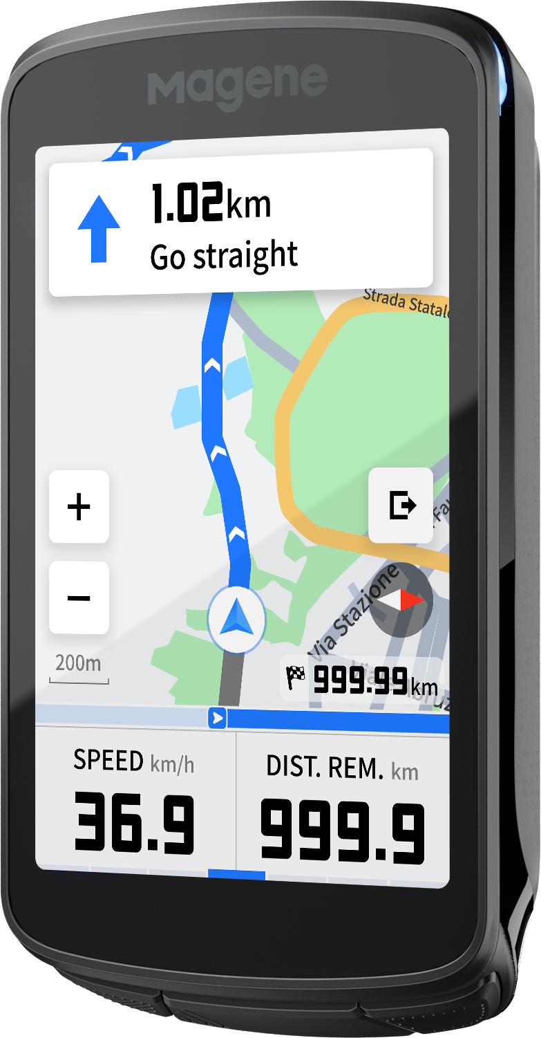 Tilbehør - Cykelcomputer & GPS - Magene C706 GPS Cykelcomputer