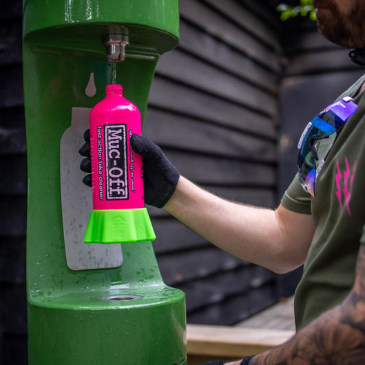 Tilbehør - Cykelpleje - Muc-Off Bottle For Life Bundle - inkl. 4 pakker Punk Powder