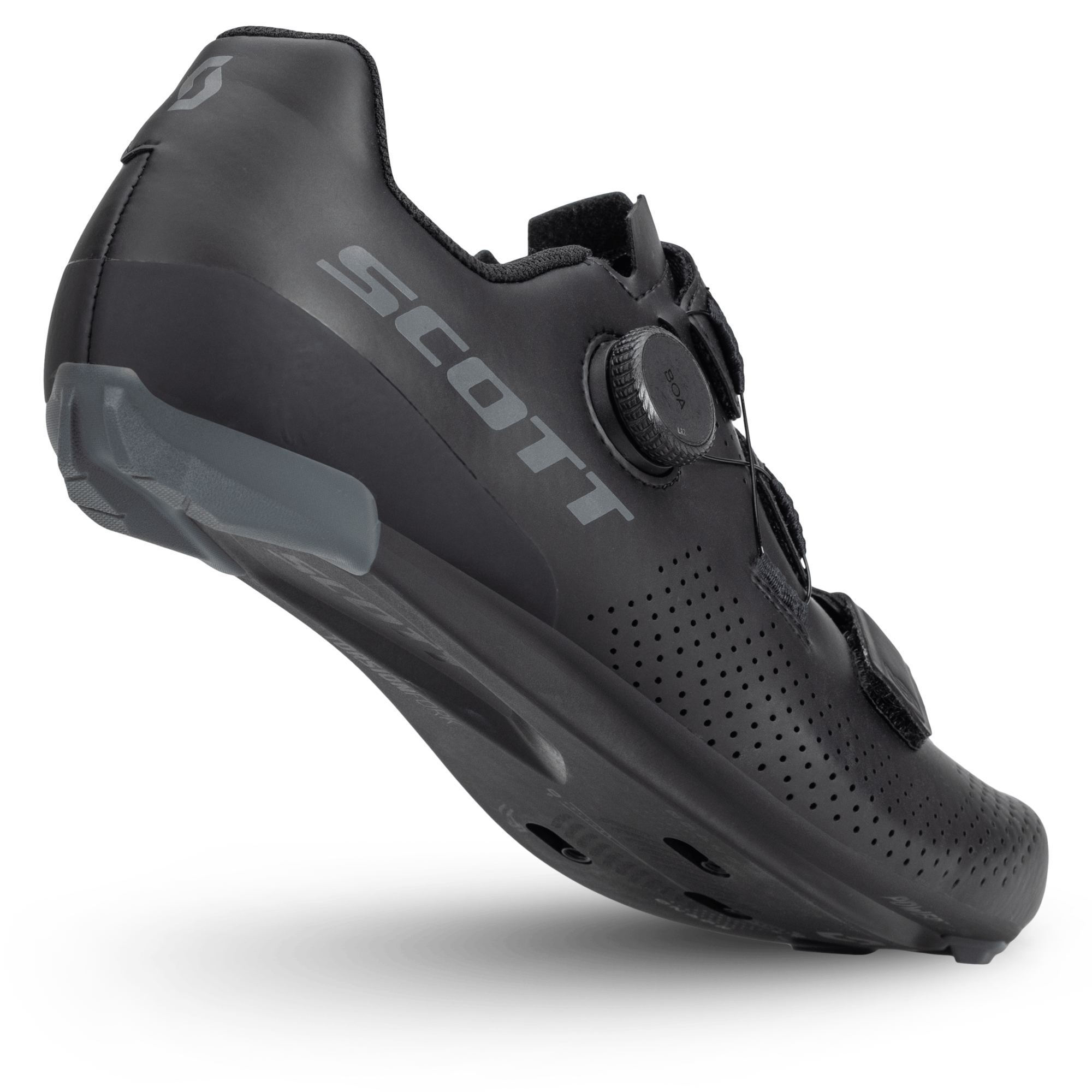 Beklædning - Cykelsko - Scott Shoe Road Team Boa - Matt Black Dark Grey