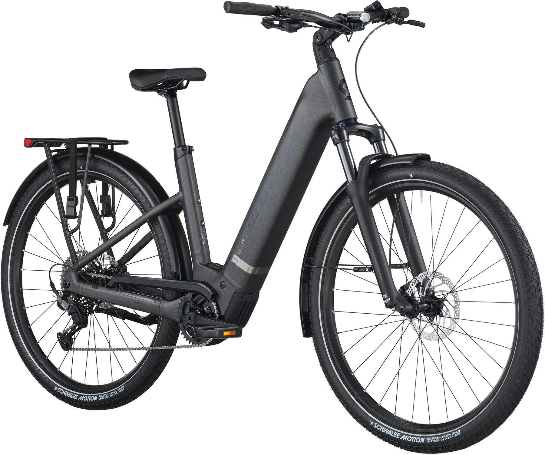 Cykler - Elcykler - Scott Sub Sport eRIDE 10 Wave 2026 - Midnight Grey