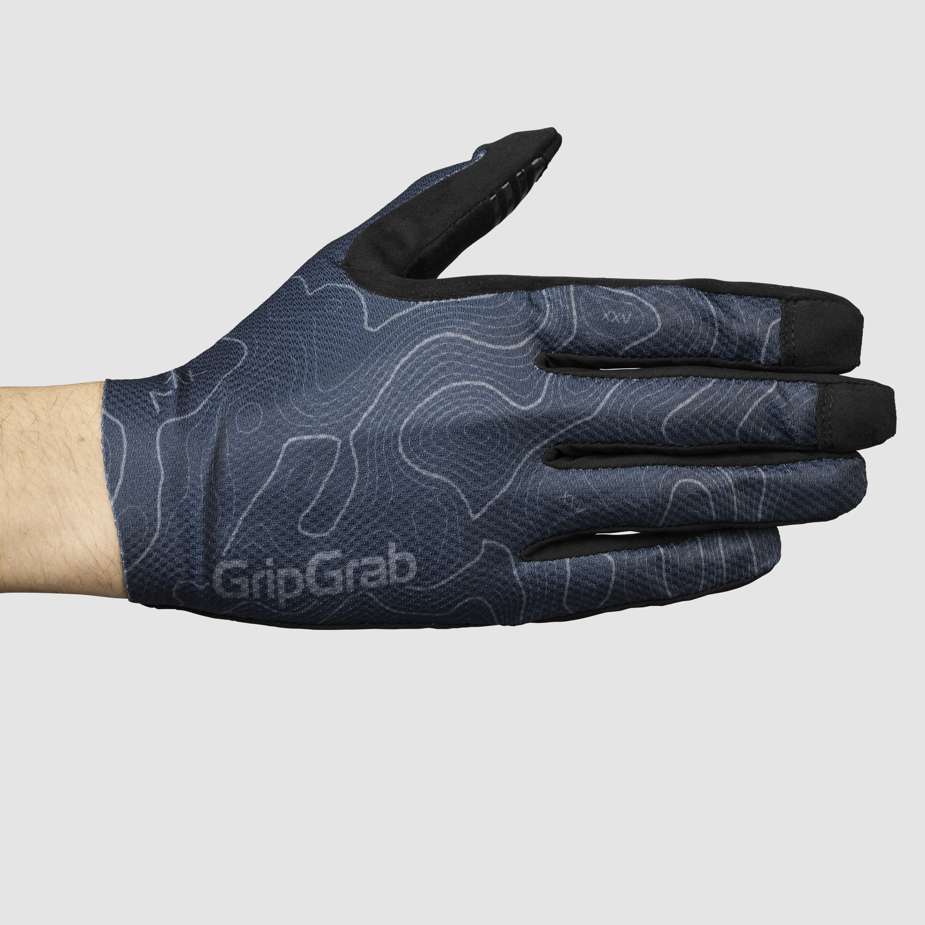 Beklædning - Cykelhandsker - GripGrab Rebel Langfingret Sommerhandsker - Navy Blue