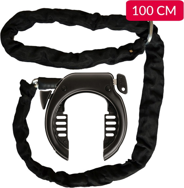 Abus YWS Ringlås + 100cm 6mm kæde + Taske