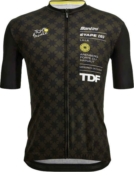 Santini ARENBERG L'Etape 5 2022 Tour de France Jersey - Limited Edition