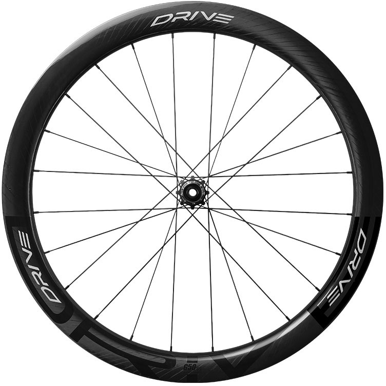 Reservedele - Hjulsæt - EliteWheels Drive G50 SS Disc Hjulsæt 700c SRAM XDR - Black Glossy Marbling